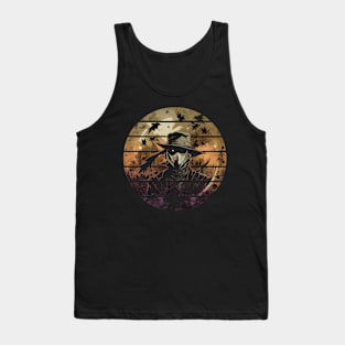 Retro Post-Apocalypse Plague Doctor Tank Top